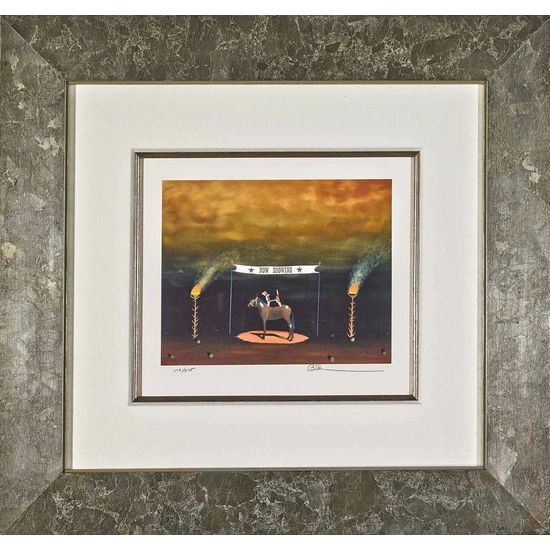 Robert Deyber - The Dog And Pony Show Framed