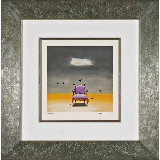 Robert Deyber - The Catbird Seat Framed