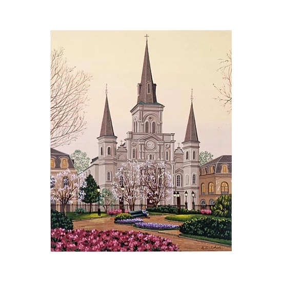 Liudmila Kondakova - Dawn-In Jackson Square