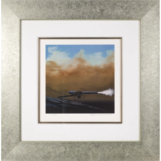 Robert Deyber - Loose Cannon Framed