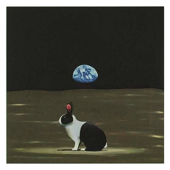 Robert Deyber - A Hare Out of Place I Outer-Space