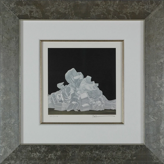 Robert Deyber - White Trash Framed