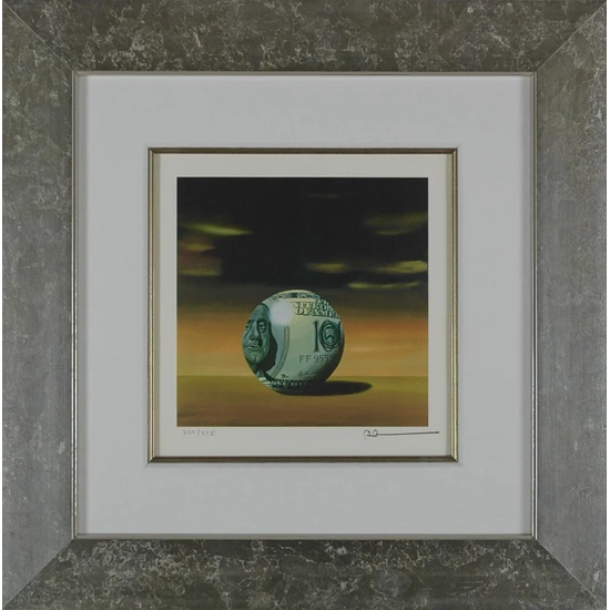 Robert Deyber - Money Ball Framed