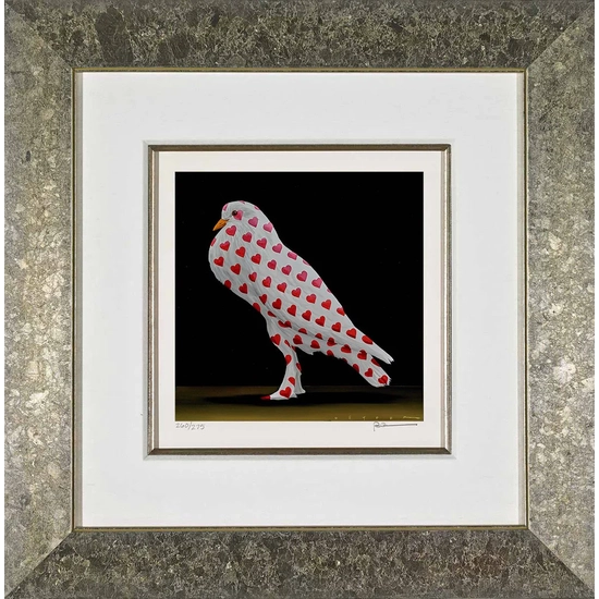 Robert Deyber - Love Bird Framed