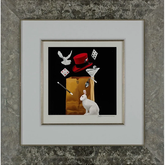 Robert Deyber - Bag of Tricks II Framed