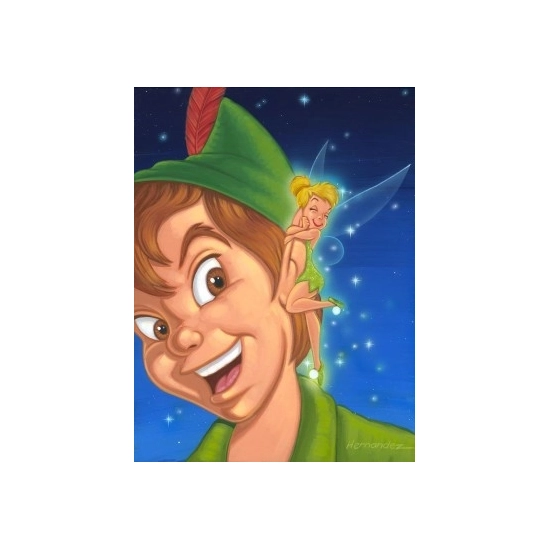 Manuel Hernandez - Tink Loves Peter - From Disney Peter Pan