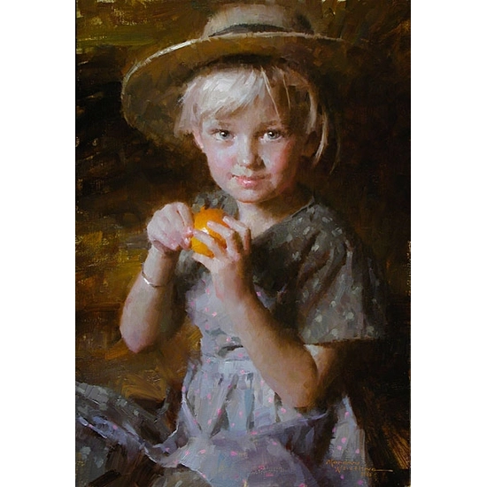 Morgan Weistling - Tangerine ARTIST PROOF SMALLWORK EDITION