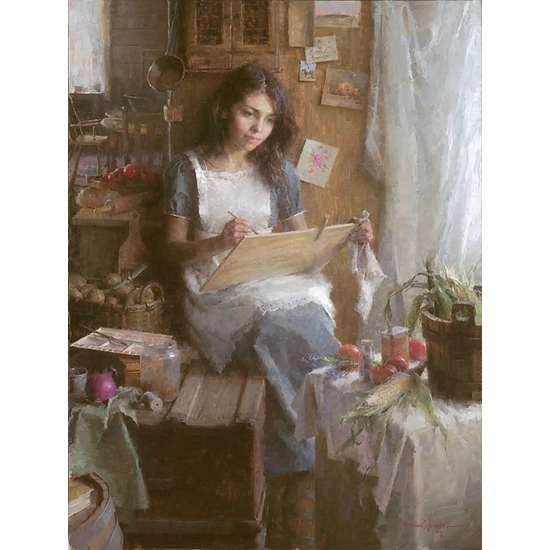 Morgan Weistling - The Artist Artist Proof