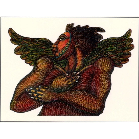 Charles Bibbs - Man Angel 2 Giclee