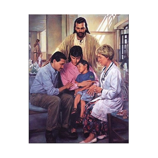 Nathan Greene - The Physician's Prayer Print Artist Proof