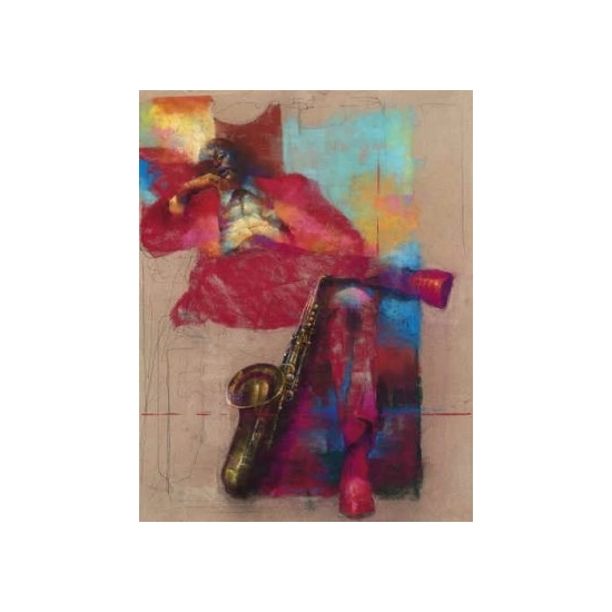 Paul Goodnight - Sax Giclee