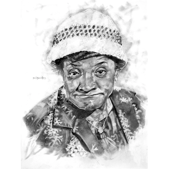 Robert Jackson - Momma Mabel Graphite Pencil on Paper