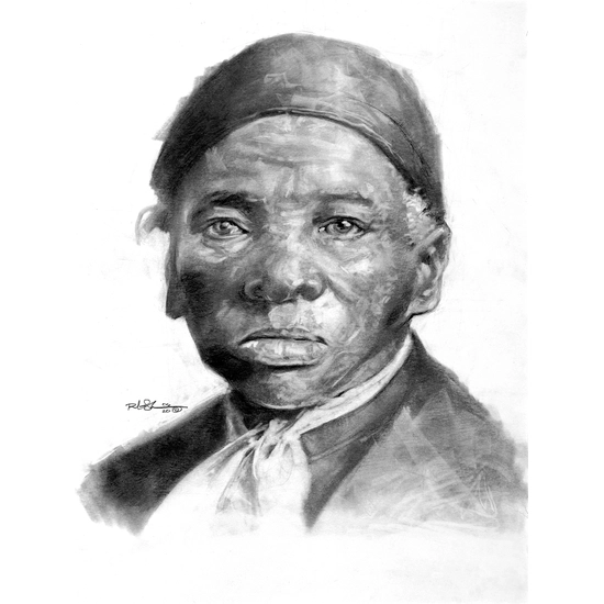 Robert Jackson - Harriet Tubman Graphite Pencil on Paper