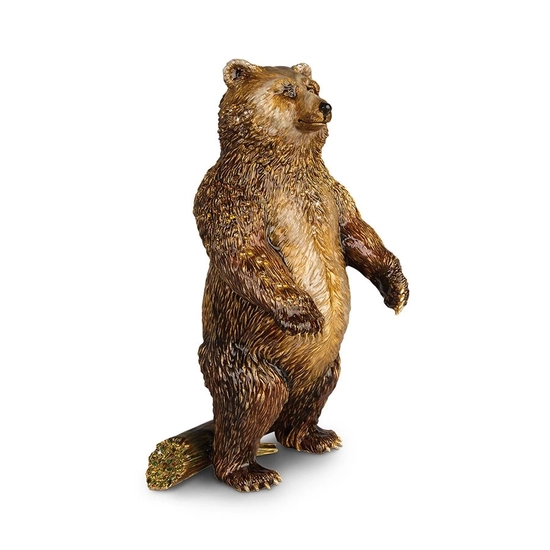 Jay Strongwater - Woodrow Bear Figurine