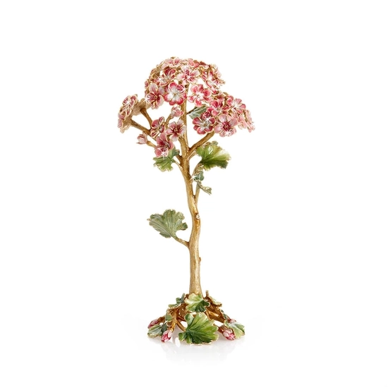 Jay Strongwater - Thea Geranium Flower Objet