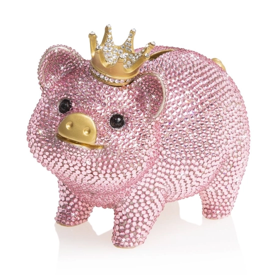 Jay Strongwater - Gatsby - Pave Piggy Bank