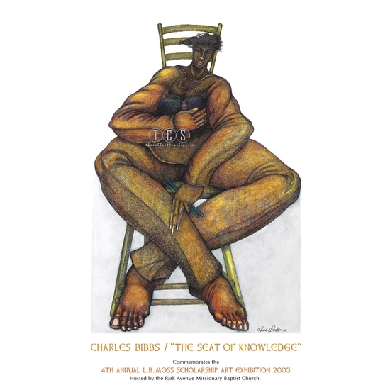 Charles Bibbs - The Seat Of Knowledge Limited Edition Artist Proof Remarque