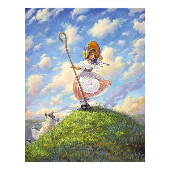 Scott Gustafson - Little Bo Peep Limited Edition Print