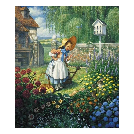 Scott Gustafson - Mary Mary Quite Contrary Limited Edition Print