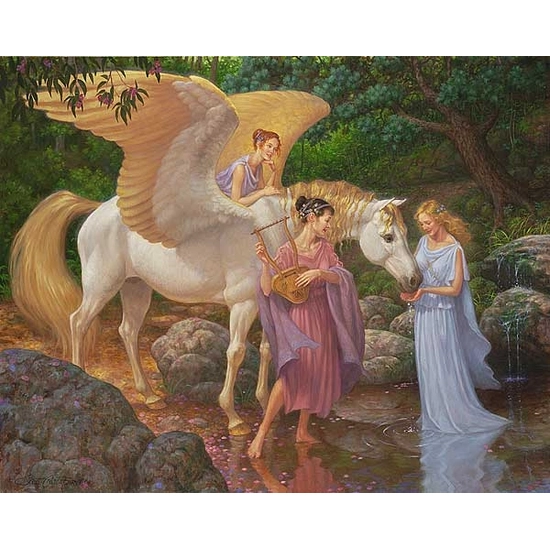 Scott Gustafson - Pegasus And The Muses