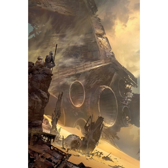 Stephan Martiniere - Tie Fighter Down