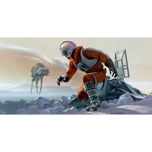 Ralph McQuarrie - Luke on Hoth