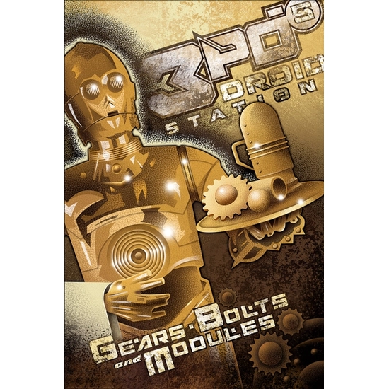 Mike Kungl - 3POs Droid Station From Lucas Films Star Wars