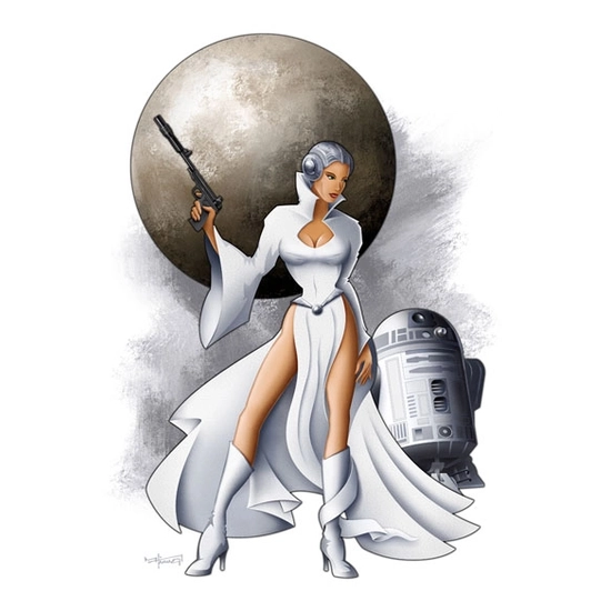 Mike Kungl - Leia From Lucas Films Star Wars