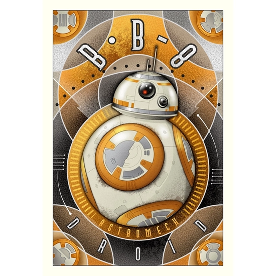 Mike Kungl - BB-8 Astromech Droid - From Star Wars (Small)