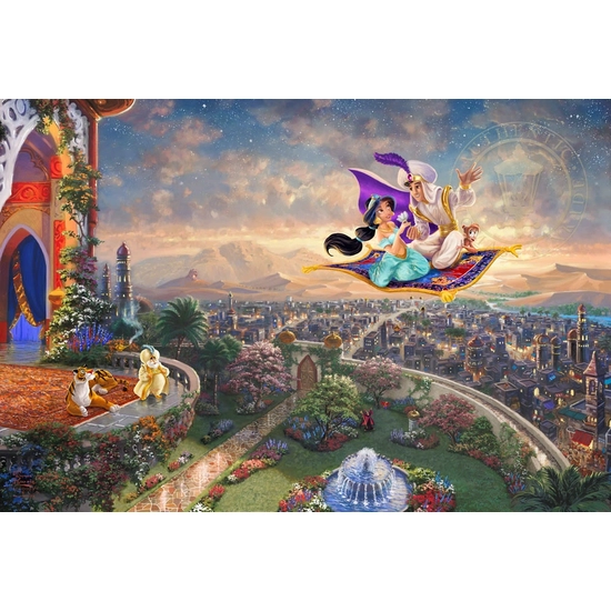 Thomas Kinkade Disney - Aladdin