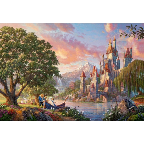 Thomas Kinkade Disney - Beauty and the Beast II