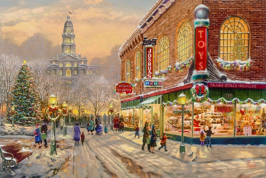 Thomas Kinkade - A Christmas Wish