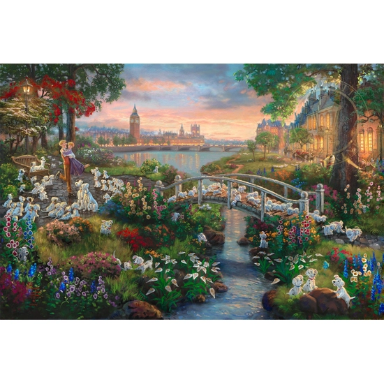 Thomas Kinkade Disney - 101 Dalmatians