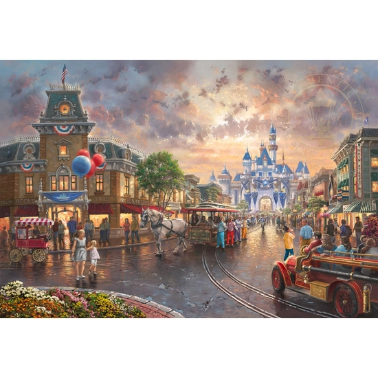 Thomas Kinkade Disney - Disneyland 60th Anniversary