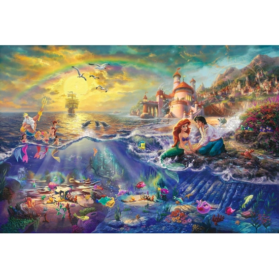 Thomas Kinkade Disney - The Little Mermaid