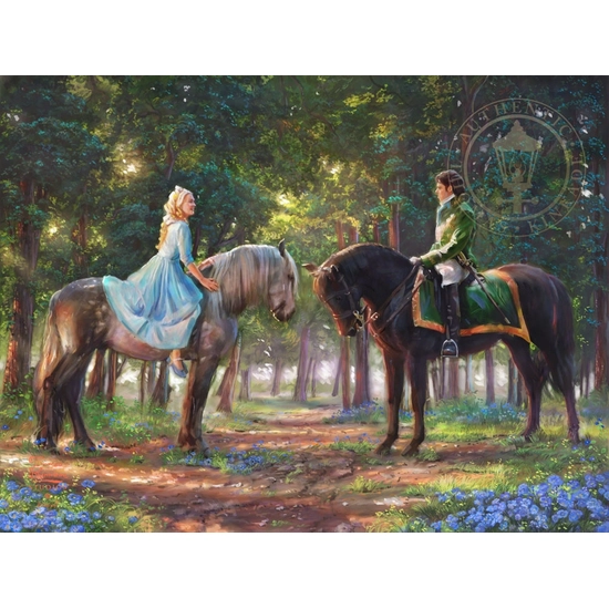 Thomas Kinkade Disney - Romance Awakens