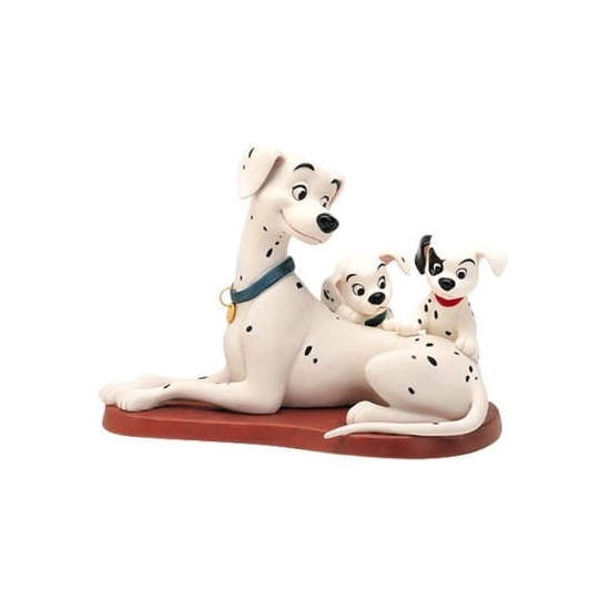 WDCC Disney Classics - One Hundred and One Dalmatians Perdita W/patch & Puppy Patient Perdita