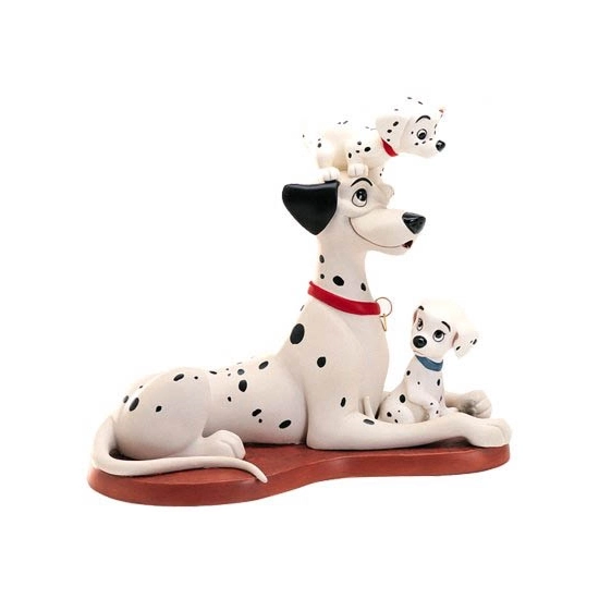 WDCC Disney Classics - One Hundred and One Dalmatians Proud Pongo W/pepper & Penny