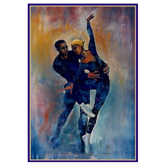 William Tolliver - Dancers Limited Edition Artist Signed