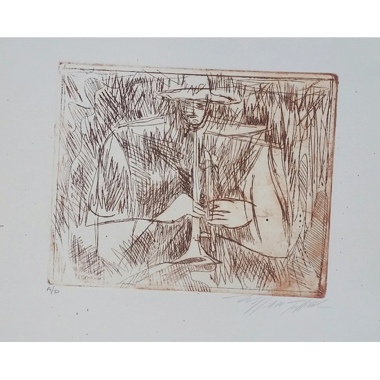 William Tolliver - Etching Artist Proof Artist Signed