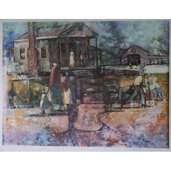 William Tolliver - Going Home For A Visit Artist Signed