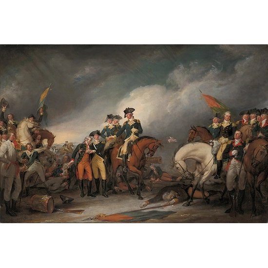 John Trumbull - The Capture of the Hessians at Trenton, December 26, 1776