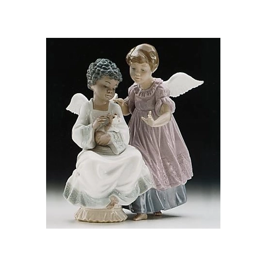 Lladro Black Legacy - Angelic Harmony