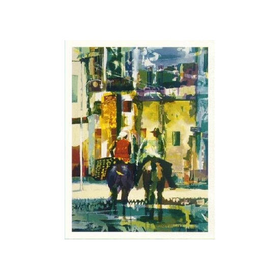 Paul Goodnight - Brazilian Travelers Serigraph