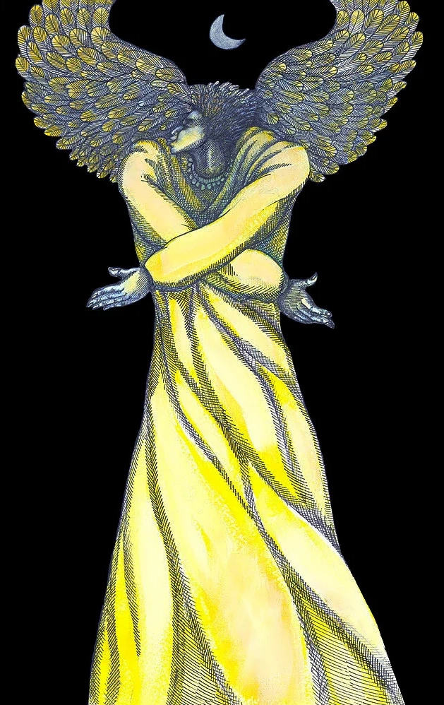 Charles Bibbs-Angel Of Light Giclee