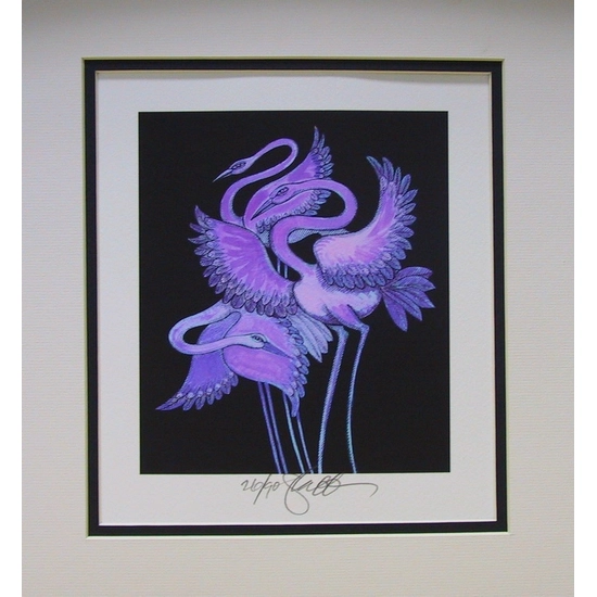 Charles Bibbs - Long Leg Bird - Giclee