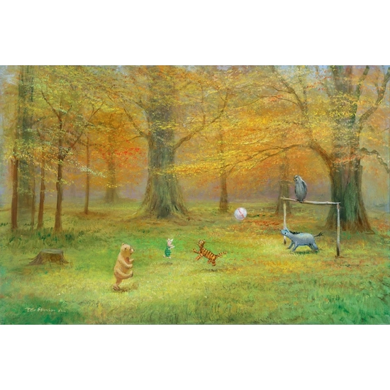 Peter Ellenshaw - Pooh Soccer - From Disney Winnie the Pooh