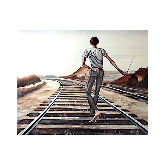 Ernie Barnes - Destination Unknown Signed And Numbered Limited Edition