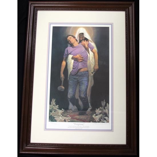 Thomas Blackshear II - Forgiven Limited Edition Framed