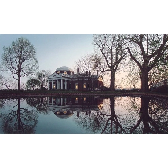 Rod Chase - Jeffersons Monticello By Rod Chase  Full Image Print  Signed & Numbered